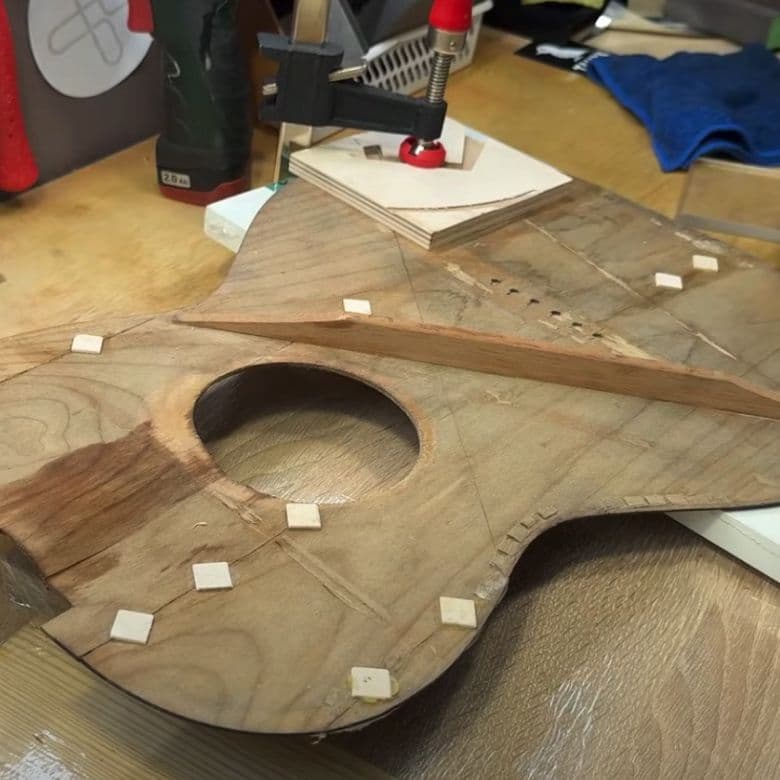 Vintage American guitar restoration