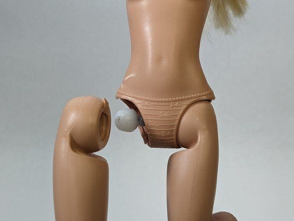 How to Repair A Broken Hip In A Plastic Doll
