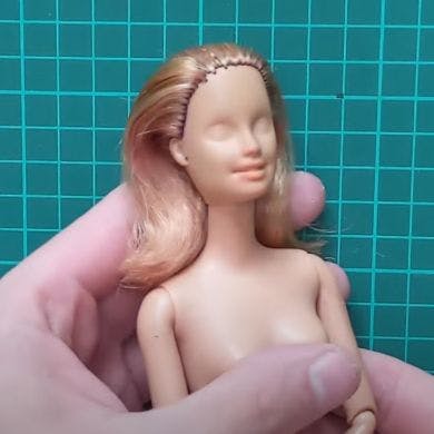 Extreme Barbie salvage project 